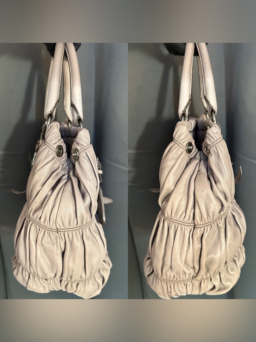 Prada Nappa Gaufre Satchel - Picture 7 of 10